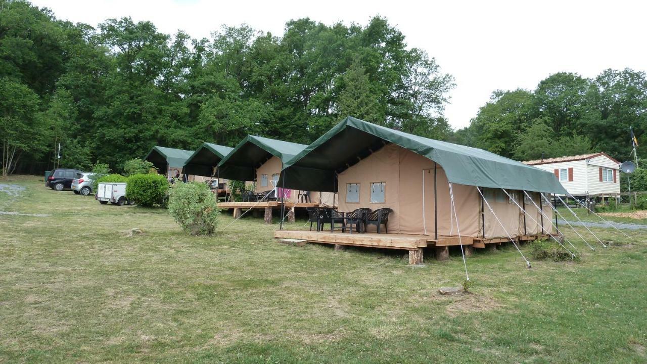 Safari Tent At Camping Le Roptai Hotell Rochefort Exteriör bild
